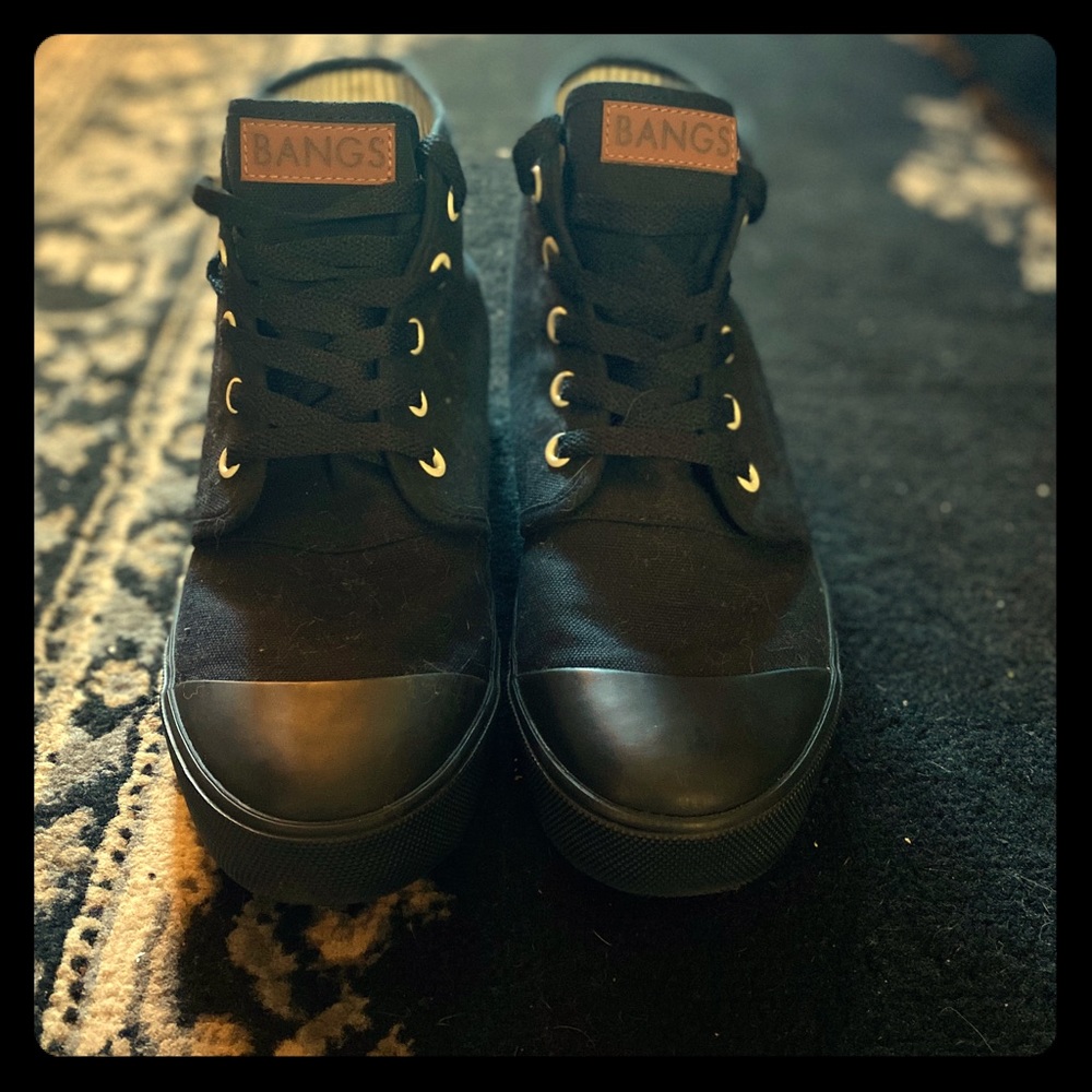 BANGS - Canvas High Top Sneaker.